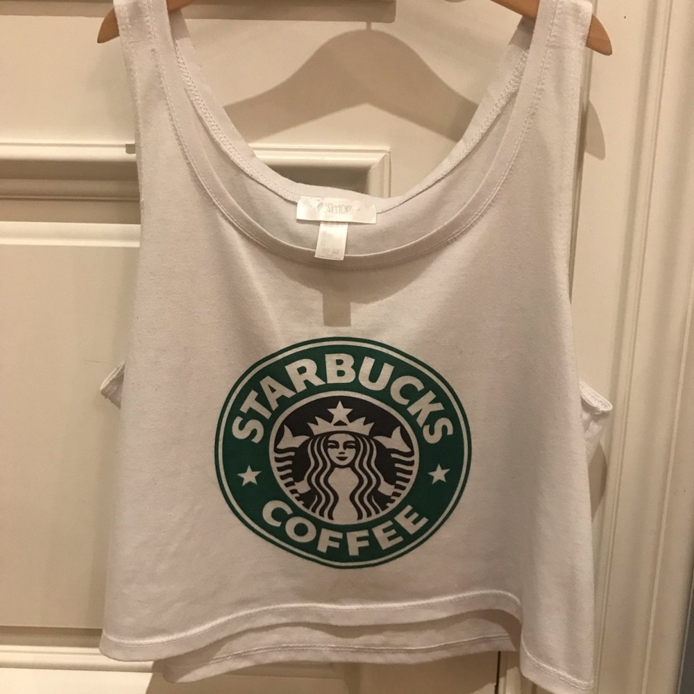 starbucks tank top